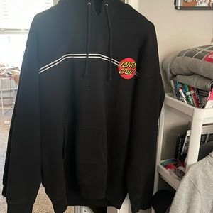 Black Santa Cruz sweater size XL